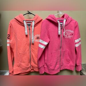 Superdry Zip-Up Hoodies Bundle